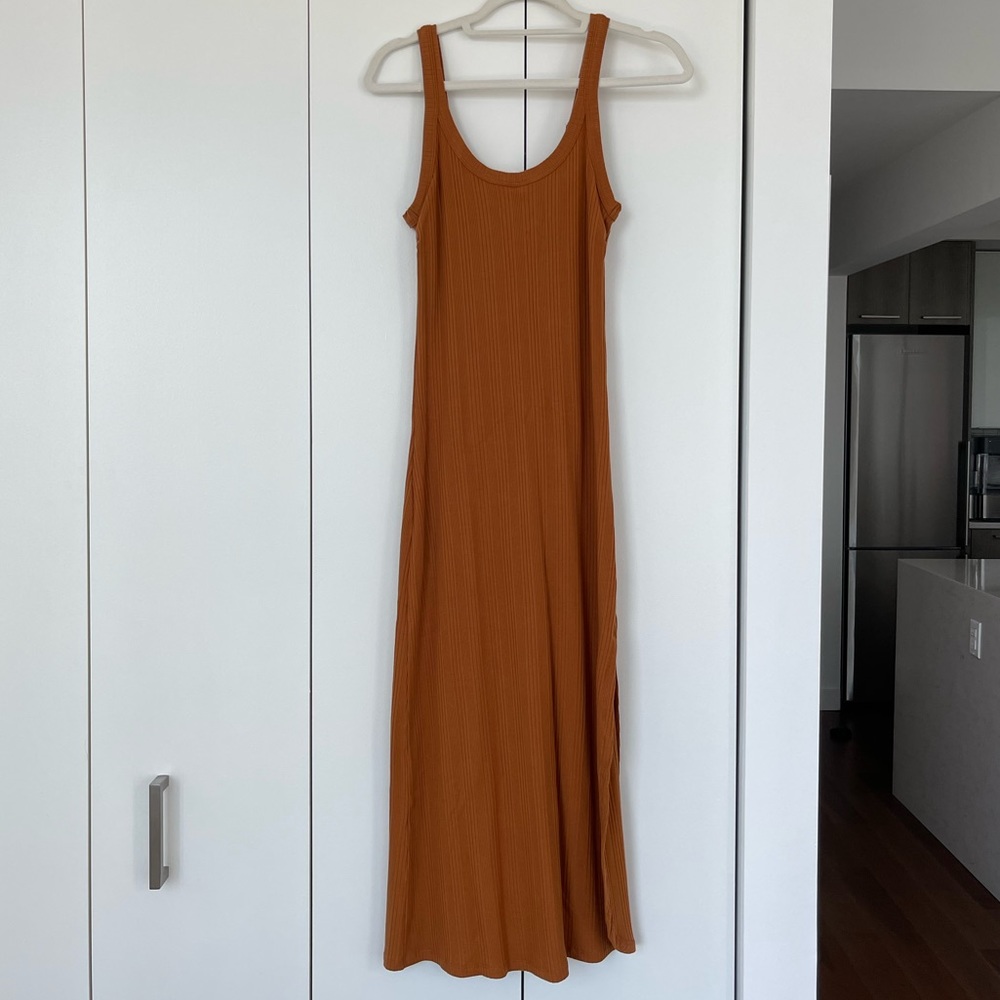 NWT Vitamin A West Dress in Chai Size S